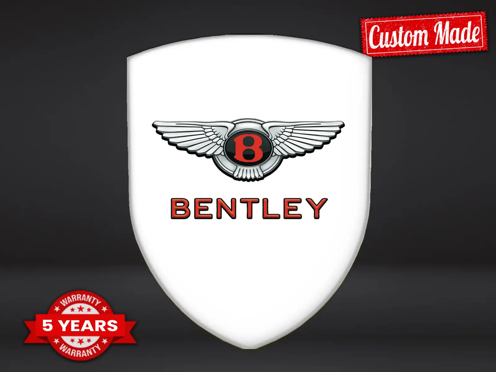 Bentley Emblèmes Auto Personnalisés Pro Édition Moderne